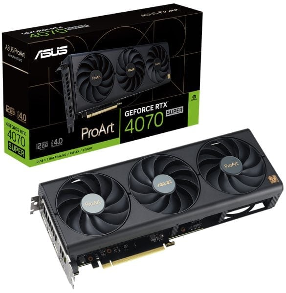 ProArt GeForce RTX™ 4070 SUPER 12GB GDDR6X ASUS ProArt GeForce RTX 4070 SUPER 12GB Ekran Kartı h3