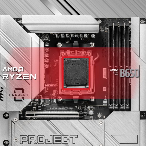 MSI B650M PROJECT ZERO Anakart h4