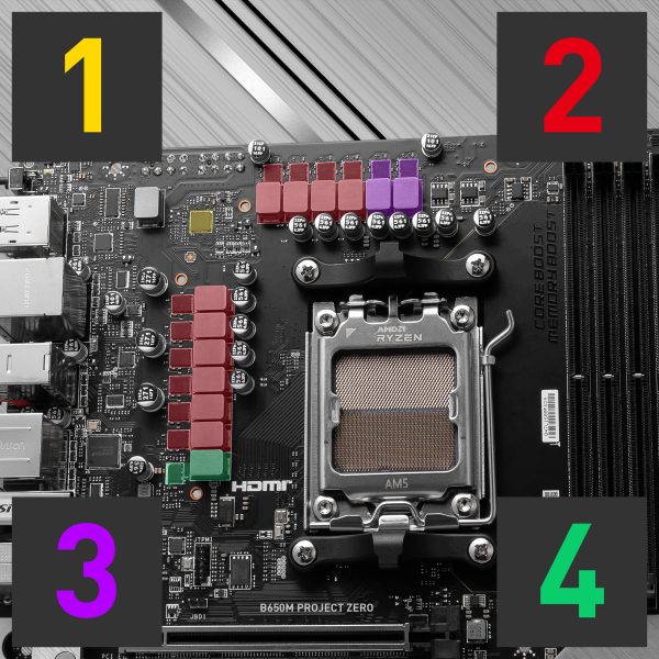 MSI B650M PROJECT ZERO Anakart h5