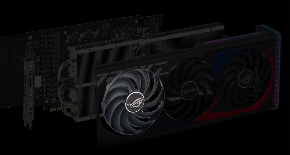 ROG Strix GeForce RTX™ 4070 Ti SUPER 16GB GDDR6X ASUS ROG Strix GeForce RTX 4070 Ti SUPER 16GB Ekran Kartı a6