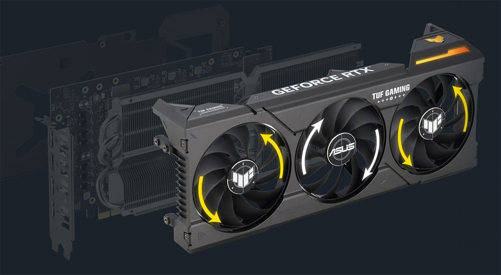 ASUS TUF Gaming GeForce RTX™ 4070 SUPER 12GB GDDR6X ASUS TUF Gaming GeForce RTX 4070 SUPER 12GB Ekran Kartı a7