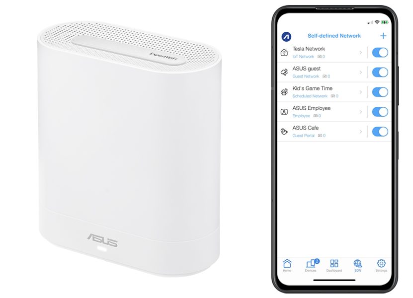 ASUS ExpertWiFi EBM68 Mesh Sistem h9