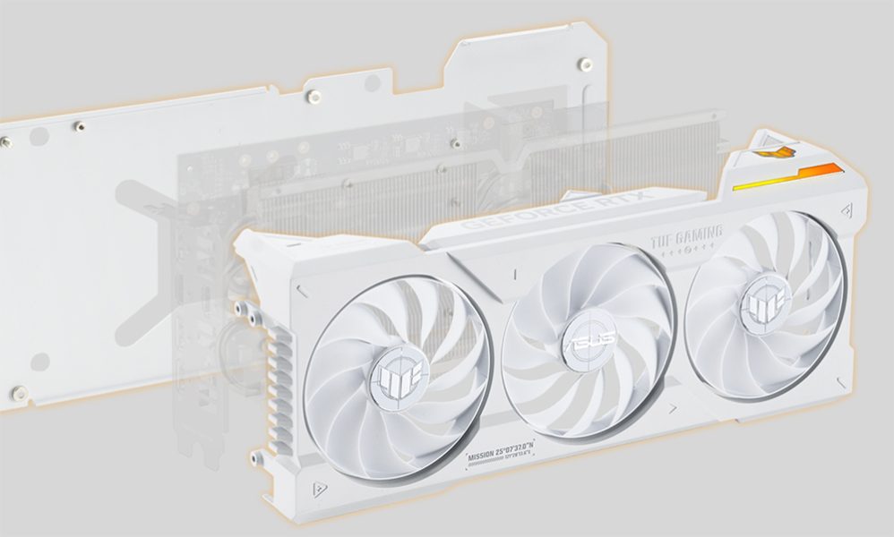 ASUS TUF Gaming GeForce RTX™ 4070 Ti SUPER 16GB GDDR6X White OC Edition ASUS TUF Gaming GeForce RTX 4070 Ti SUPER OC 16GB Beyaz Ekran Kartı a9