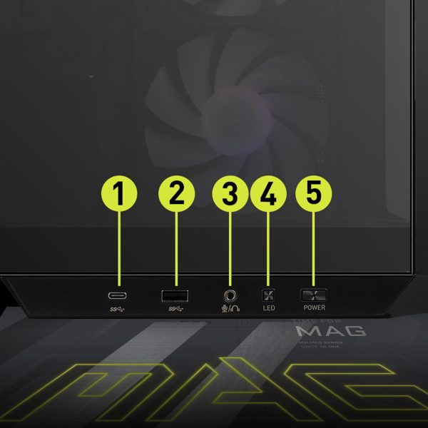 MSI MAG PANO M100R PZ Kasa H9