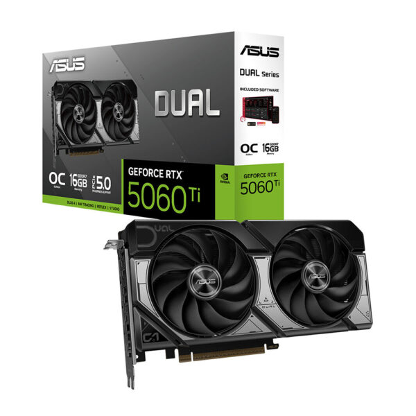 Asus Dual Geforce Rtx 5060 Ti Oc 16gb Gddr7 128 Bit Dlss 4 Ekran Karti 1