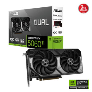 Asus Dual Geforce Rtx 5060 Ti Oc 16gb Gddr7 128 Bit Dlss 4 Ekran Karti 2