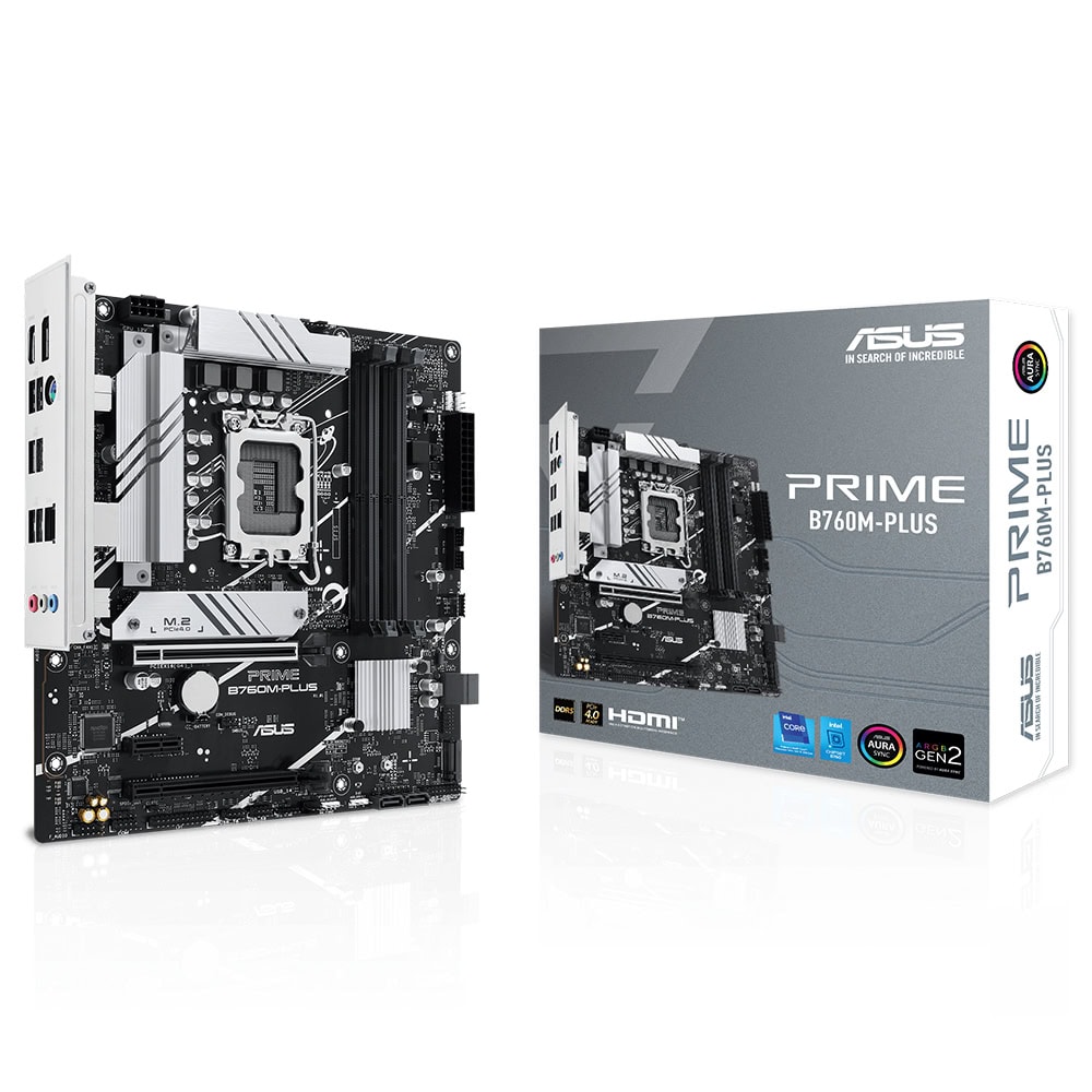 Asus Prime B760m Plus 7200mhzoc Ddr5 Soket Lga1700 M 2 Hdmi Dp Matx Anakart Y1