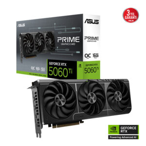 Asus Prime Geforce Rtx 5060 Ti Oc 16gb Gddr7 128 Bit Dlss 4 Ekran Karti 2