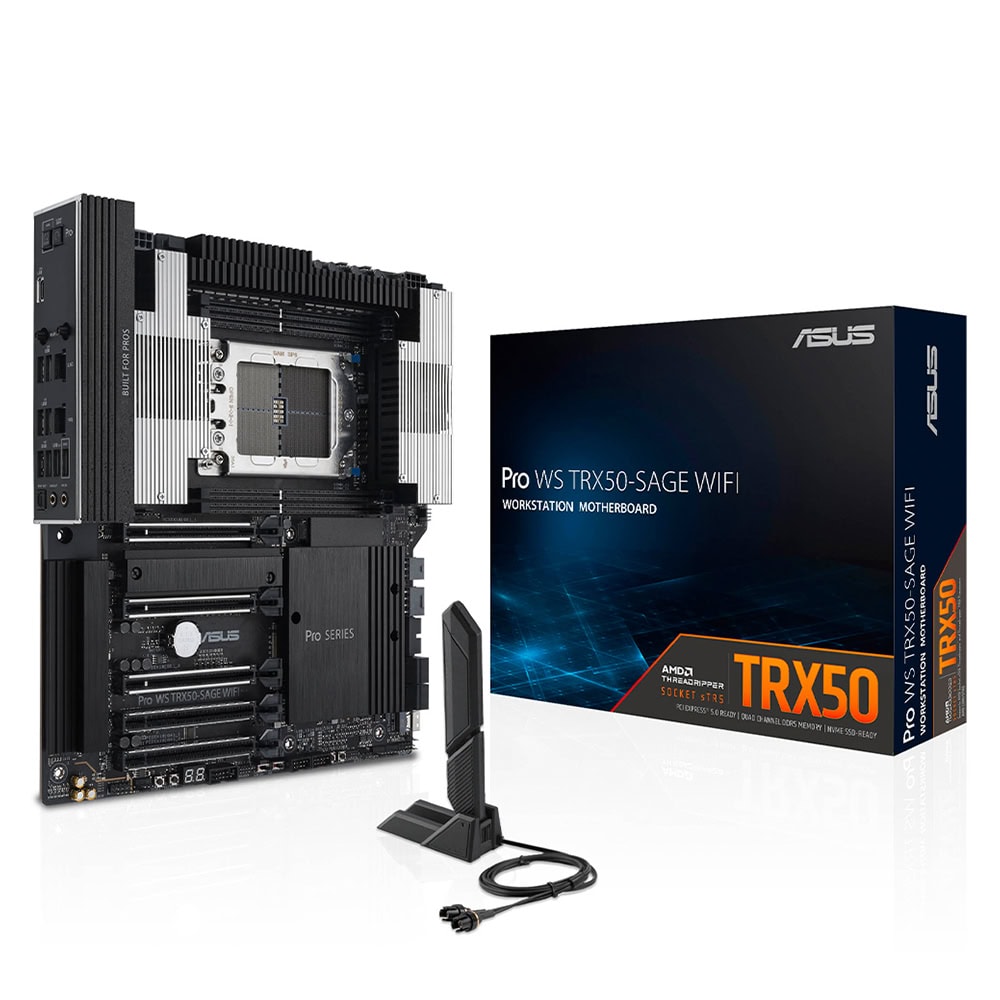 Asus Pro Ws Trx50 Sage Wifi Ddr5 Soket Str5 M 2 Wifi Ceb Anakart 1