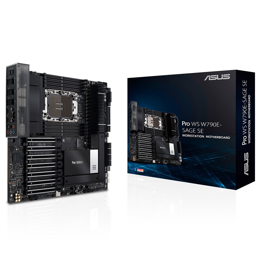 Asus Pro Ws W790e Sage Se 6800mhz Oc Ddr5 Soket Lga4677 M 2 Vga Anakart 1