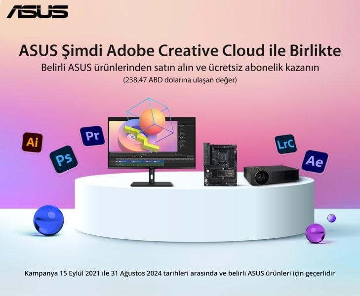 ASUS ŞİMDİ ADOBE CREATIVE CLOUD İLE BİRLİKTE ASUS ProArt GeForce RTX 4080 SUPER 16GB Ekran Kartı a1