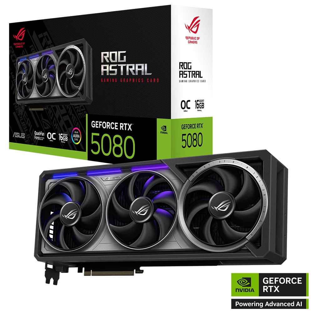 Asus Rog Astral Geforce Rtx 5080 Oc 16gb Gddr7 256 Bit Dlss 4 Ekran Karti 1