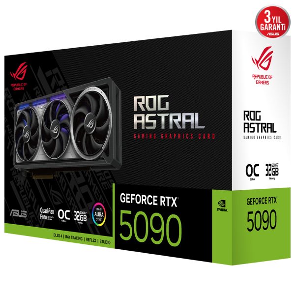 Asus Rog Astral Geforce Rtx 5090 Oc 32gb Gddr7 512 Bit Dlss 4 Ekran Karti 15