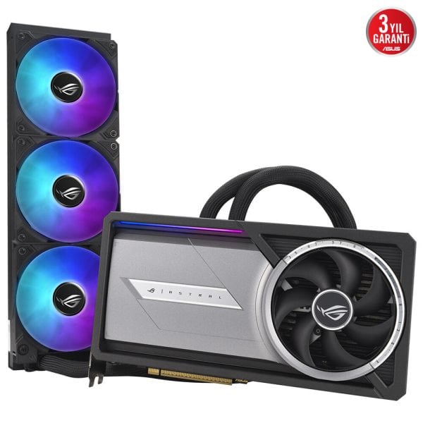 Asus Rog Astral Lc Geforce Rtx 5090 Oc 32gb Gddr7 512 Bit Dlss 4 Sivi Sogutuculu Ekran Karti 4