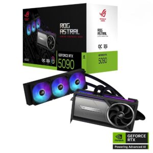 Asus Rog Astral Lc Geforce Rtx 5090 Oc 32gb Gddr7 512 Bit Dlss 4 Sivi Sogutuculu Ekran Karti Control Resonant Hediyeli 1