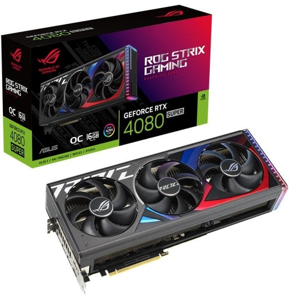 ROG Strix GeForce RTX™ 4080 SUPER 16GB GDDR6X OC Edition ROG Strix GeForce RTX™ 4080 SUPER 16GB GDDR6X OC Edition
