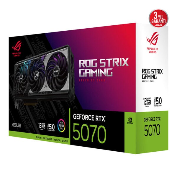 Asus Rog Strix Geforce Rtx 5070 12gb Gddr7 192 Bit Dlss 4 Ekran Karti 14