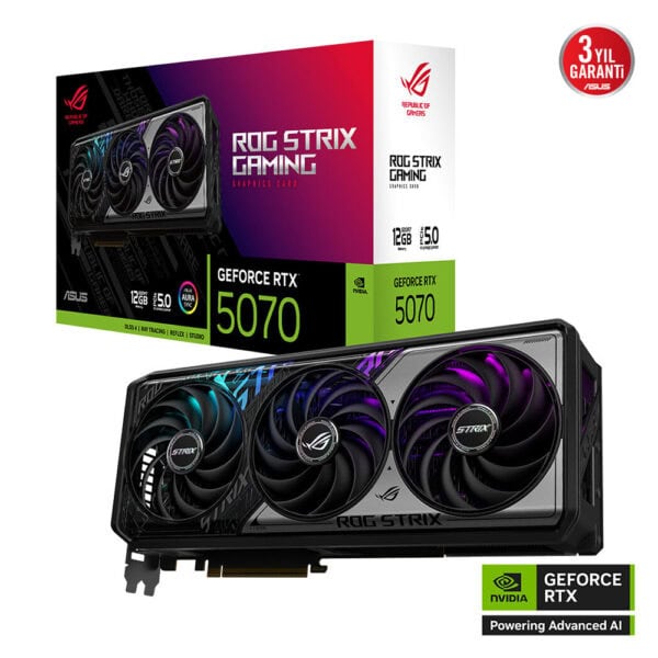 Asus Rog Strix Geforce Rtx 5070 12gb Gddr7 192 Bit Dlss 4 Ekran Karti 2
