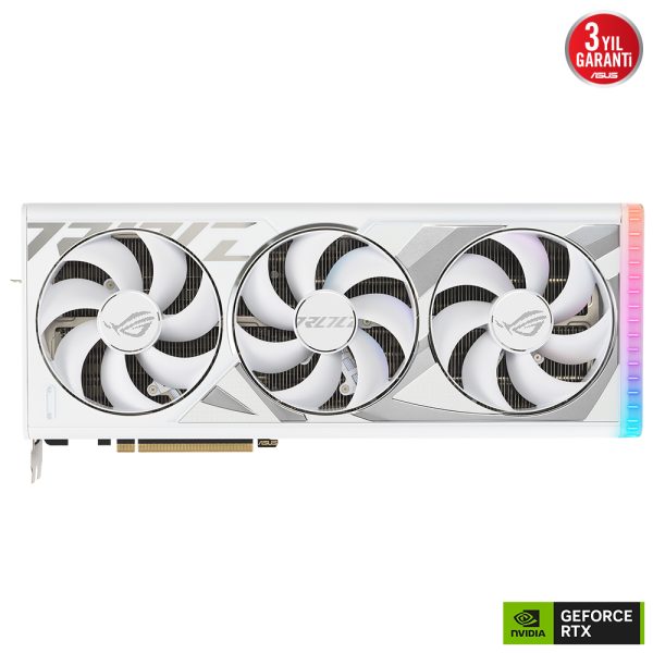 Asus Rog Strix Geforce Rtx4080s 16gb Gddr6x 256 Bit Beyaz Dlss 3 Ekran Karti Star Wars Outlaws Hediyeli Y2
