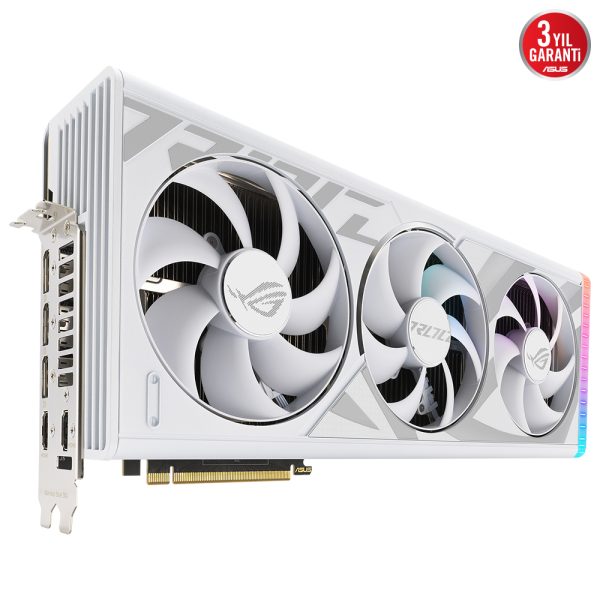 Asus Rog Strix Geforce Rtx4080s 16gb Gddr6x 256 Bit Beyaz Dlss 3 Ekran Karti Star Wars Outlaws Hediyeli Y3