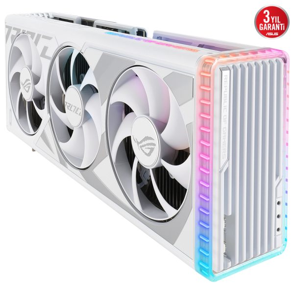 Asus Rog Strix Geforce Rtx4080s 16gb Gddr6x 256 Bit Beyaz Dlss 3 Ekran Karti Star Wars Outlaws Hediyeli Y5