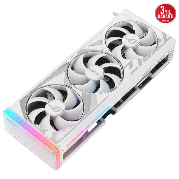 Asus Rog Strix Geforce Rtx4080s 16gb Gddr6x 256 Bit Beyaz Dlss 3 Ekran Karti Star Wars Outlaws Hediyeli Y6