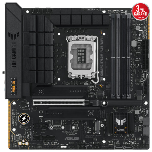 Asus Tuf Gaming B760m Plus Wifi Ii 7800mhzoc Ddr5 Soket Lga1700 M 2 Hdmi Dp Matx Anakart Y2