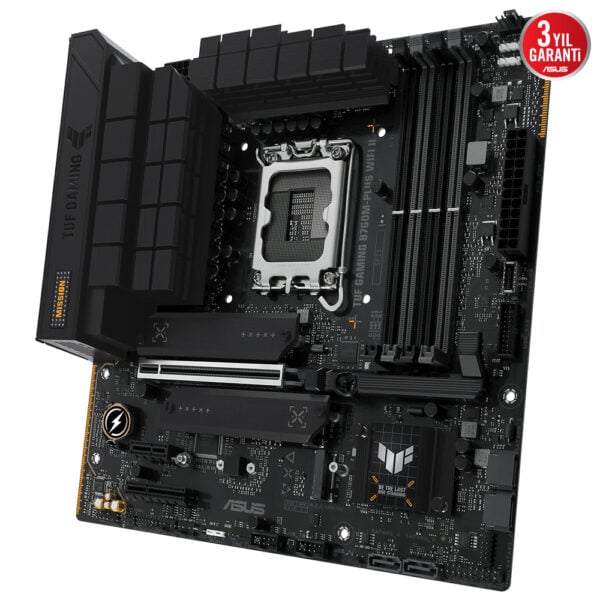 Asus Tuf Gaming B760m Plus Wifi Ii 7800mhzoc Ddr5 Soket Lga1700 M 2 Hdmi Dp Matx Anakart Y4