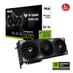 Asus Tuf Gaming Geforce Rtx 5070 12gb Gddr7 192 Bit Dlss 4 Ekran Karti Yy2