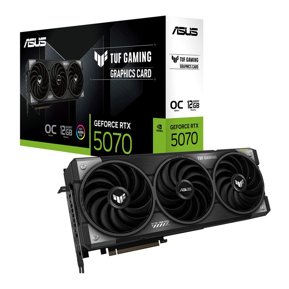 Asus Tuf Gaming Geforce Rtx 5070 Oc 12gb Gddr7 192 Bit Dlss 4 Ekran Karti Yy1