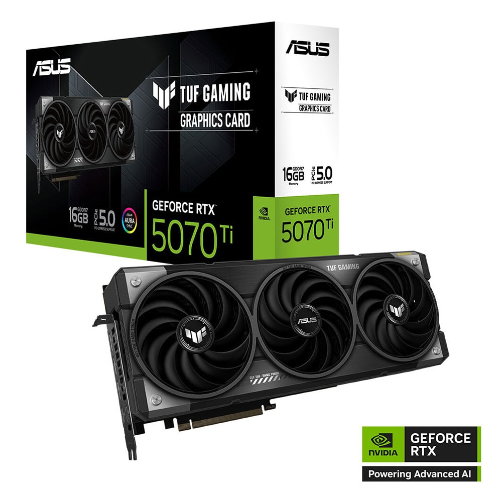 Asus Tuf Gaming Geforce Rtx 5070 Ti 16gb Gddr7 256 Bit Dlss 4 Ekran Karti
