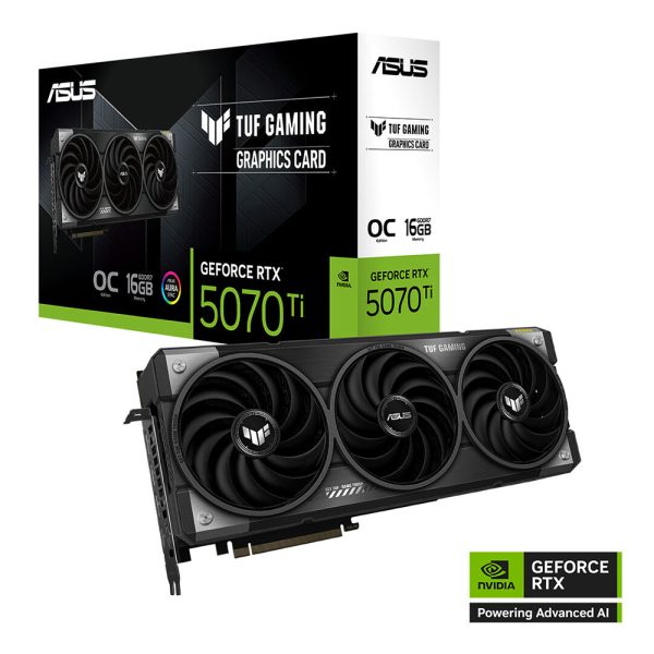 Asus Tuf Gaming Geforce Rtx 5070 Ti Oc 16gb Gddr7 256 Bit Dlss 4 Ekran Karti