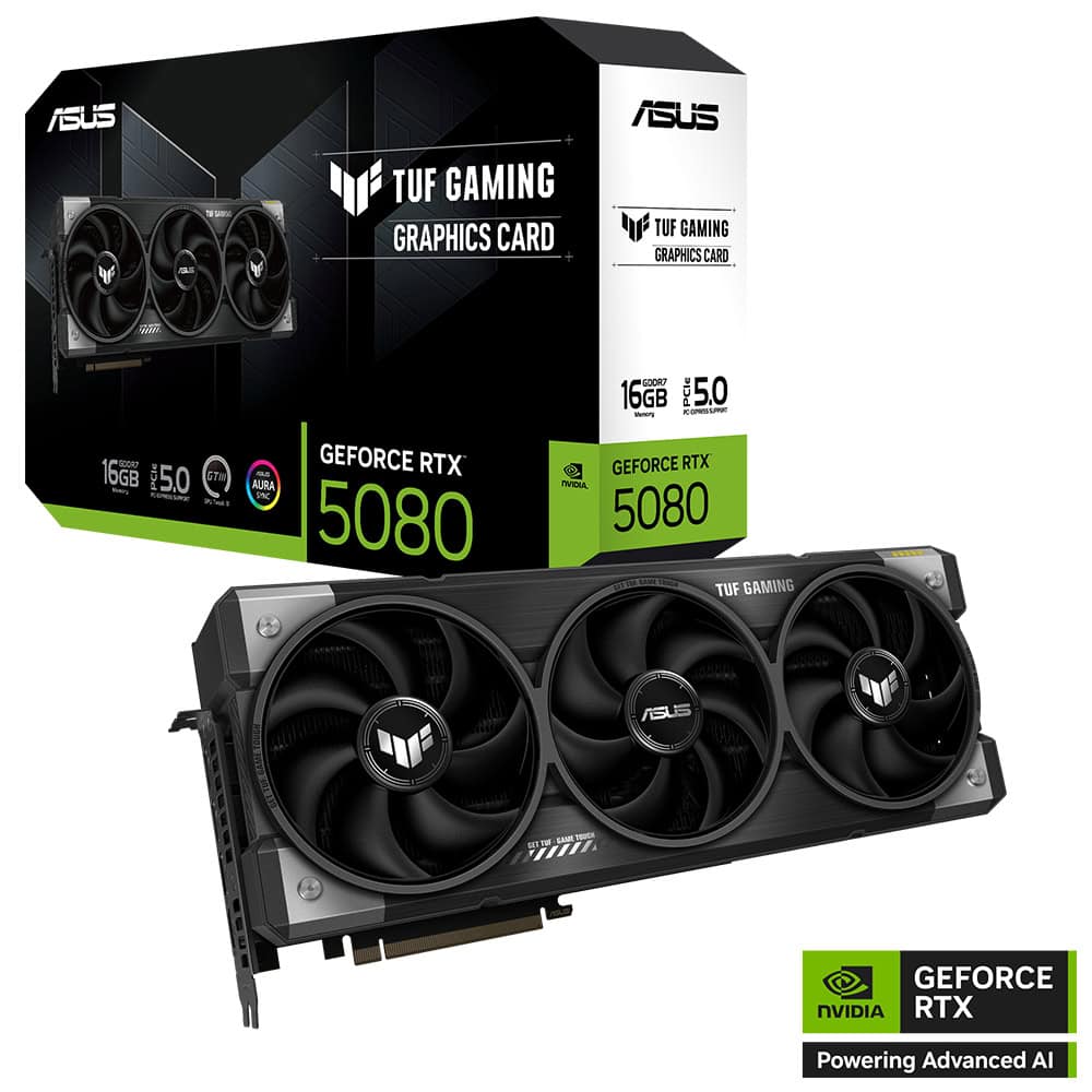Asus Tuf Gaming Geforce Rtx 5080 16gb Gddr7 256 Bit Dlss 4 Ekran Karti