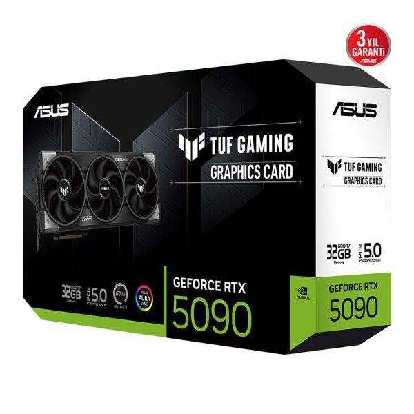 Asus Tuf Gaming Geforce Rtx 5090 32gb Gddr7 512 Bit Dlss 4 Ekran Karti Y11