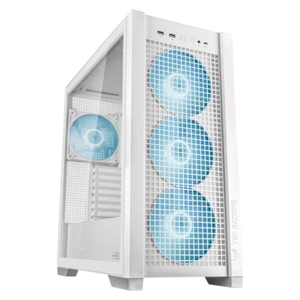 Asus Tuf Gaming Gt302 Tg Argb Temperli Cam Usb 3 2 Beyaz Mid Tower E Atx Gaming Kasa Y3