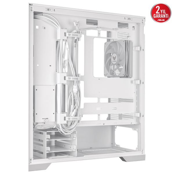 Asus Tuf Gaming Gt302 Tg Argb Temperli Cam Usb 3 2 Beyaz Mid Tower E Atx Gaming Kasa Yy17
