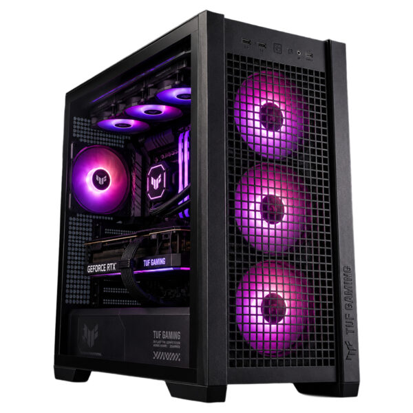 Asus Tuf Gaming Gt302 Tg Argb Temperli Cam Usb 3 2 Siyah Mid Tower E Atx Gaming Kasa T2
