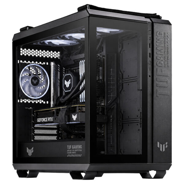 Asus Tuf Gaming Gt502 Plus Panaromik Temperli Cam Usb 3 2 Atx Beyaz Gaming Kasa T2