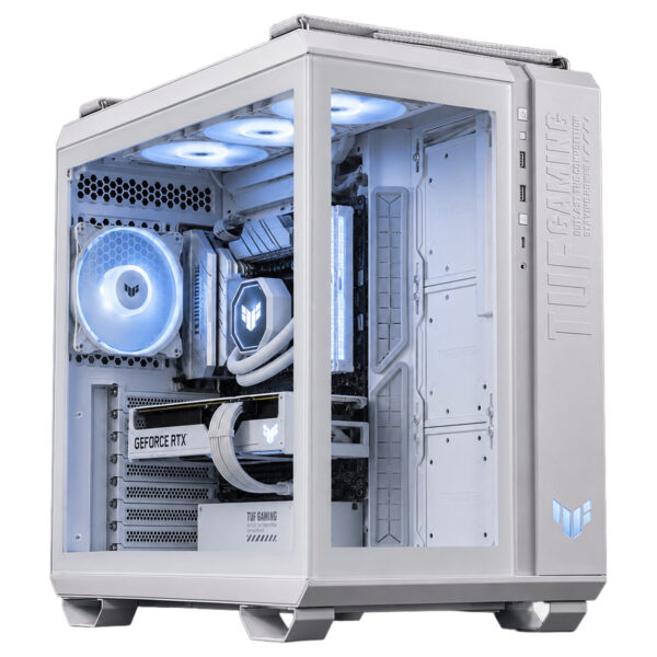 Asus Tuf Gaming Gt502 Plus Panaromik Temperli Cam Usb 3 2 Atx Beyaz Gaming Kasa T2