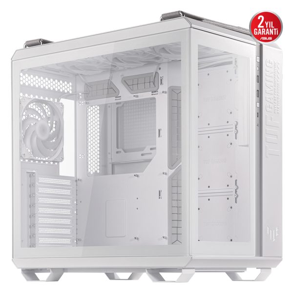 Asus Tuf Gaming Gt502 Plus Panaromik Temperli Cam Usb 3 2 Atx Beyaz Gaming Kasa Y10