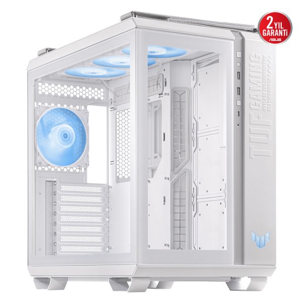 Asus Tuf Gaming Gt502 Plus Panaromik Temperli Cam Usb 3 2 Atx Beyaz Gaming Kasa Y2