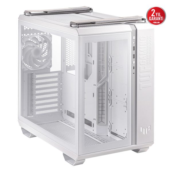 Asus Tuf Gaming Gt502 Plus Panaromik Temperli Cam Usb 3 2 Atx Beyaz Gaming Kasa Y3