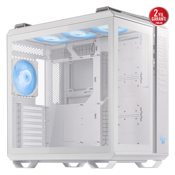 Asus Tuf Gaming Gt502 Plus Panaromik Temperli Cam Usb 3 2 Atx Beyaz Gaming Kasa Y8