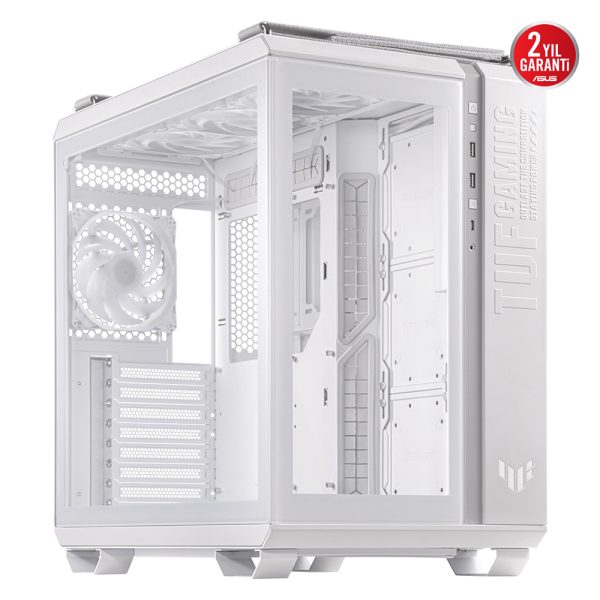 Asus Tuf Gaming Gt502 Plus Panaromik Temperli Cam Usb 3 2 Atx Beyaz Gaming Kasa Y9