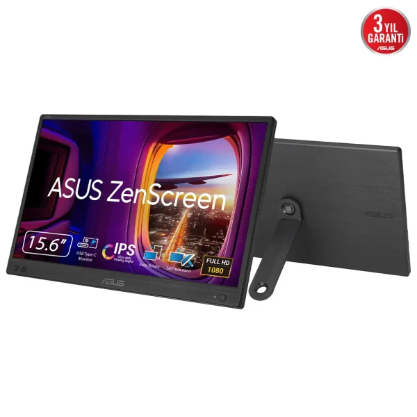 Asus Zenscreen Mb166cr 15 6 Inc 60hz 5ms Full Hd Ips Tasinabilir Monitor 2