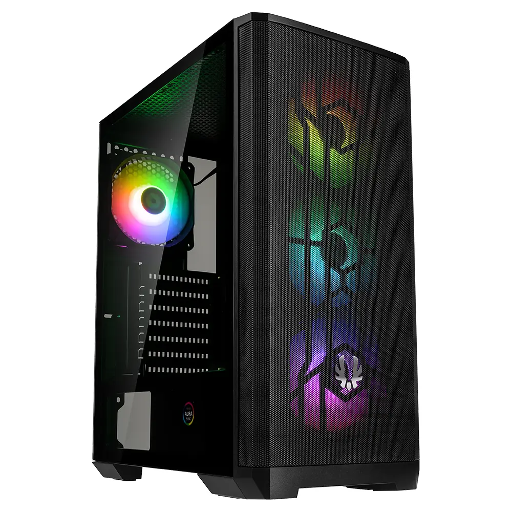 Bitfenix Nova Mesh Se Argb Temperli Cam Usb 3 0 Atx Siyah Mid Tower Gaming Kasa Nse 300 Kkgsk Rp4a 1
