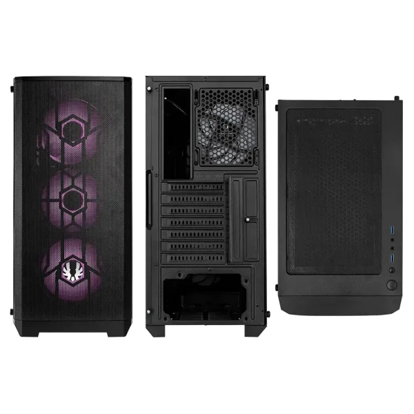 Bitfenix Nova Mesh Se Argb Temperli Cam Usb 3 0 Atx Siyah Mid Tower Gaming Kasa Nse 300 Kkgsk Rp4a 10