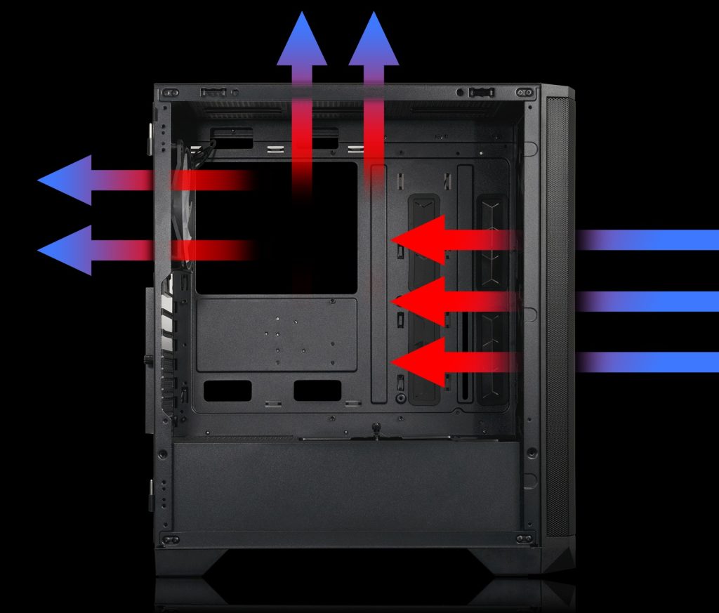 Bitfenix Nova Mesh Se Tg Argb Kasa H7