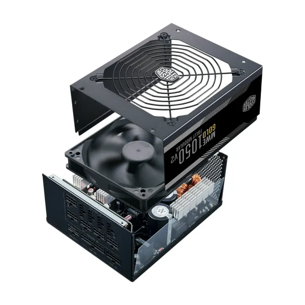 Cooler Master Mwe V2 1050w 80 Gold Full Moduler 140mm Fanli Psu Mpe A501 Afcag 3eu 6