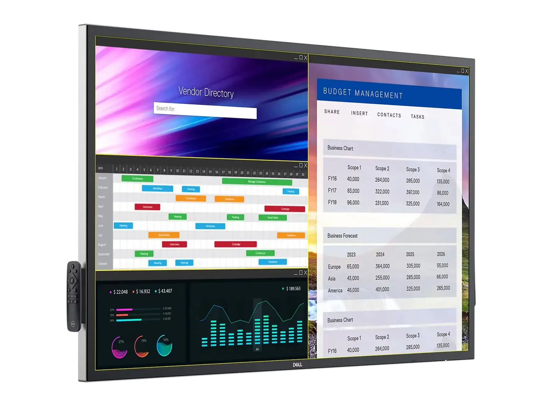 Dell P5524qt Monitör H6